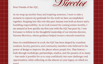 Letter from Director